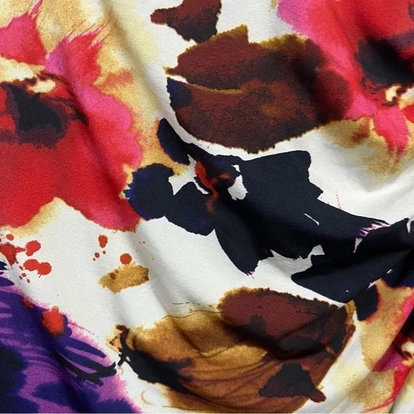 LAUREN RALPH LAUREN | Floral Print Sleeveless Dress - Picture 8 of 9